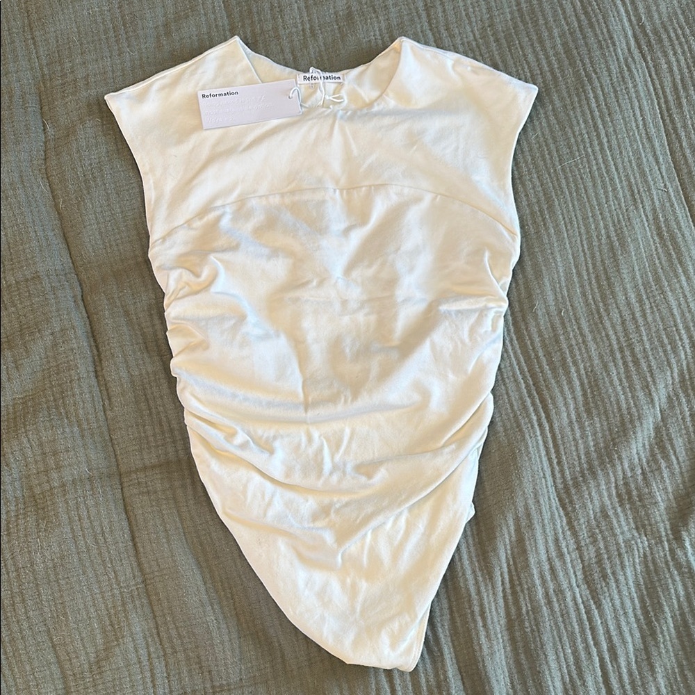 NWT NEVER WORN Reformation Reva Knit Bodysuit